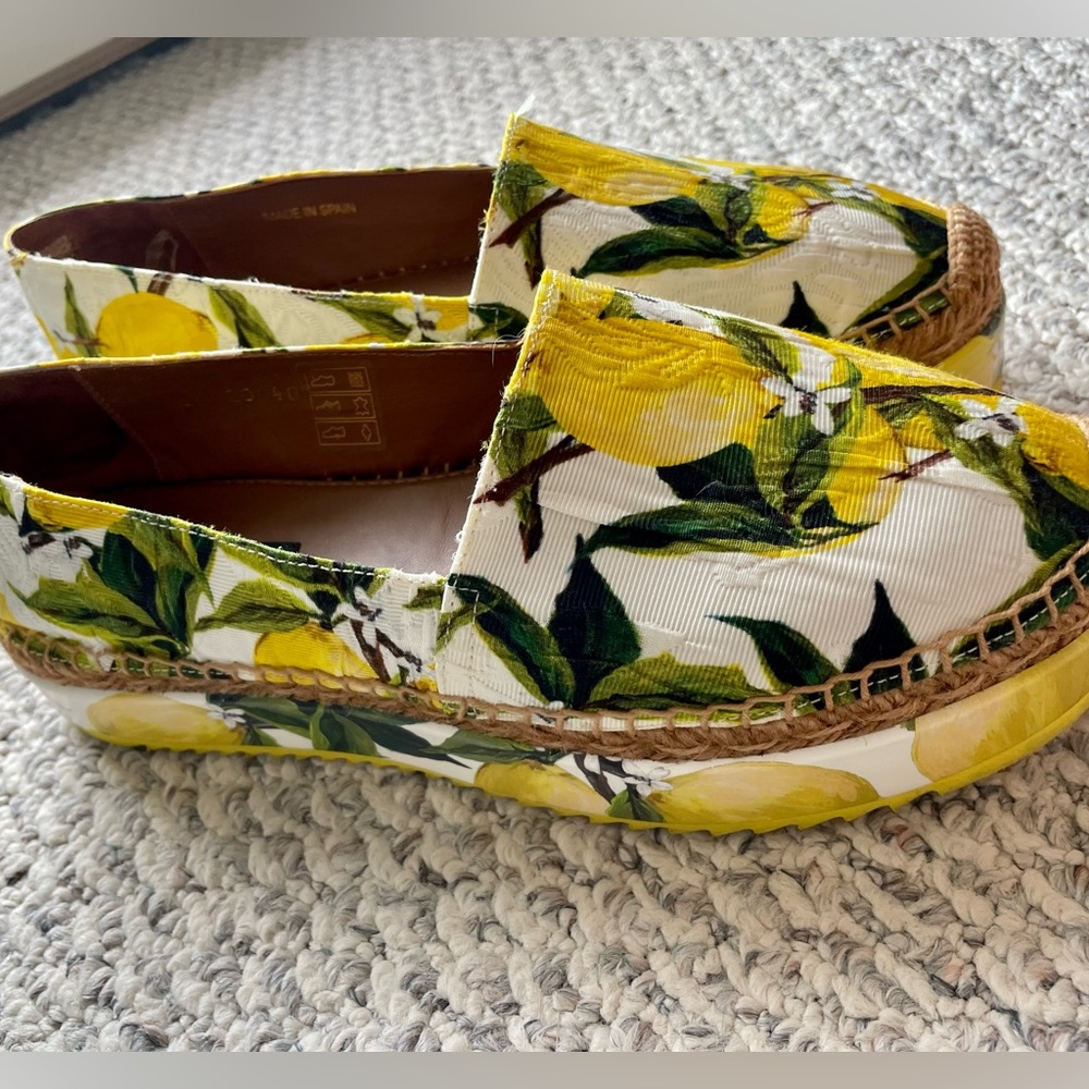 Dolce Gabbana espadrilles size 41